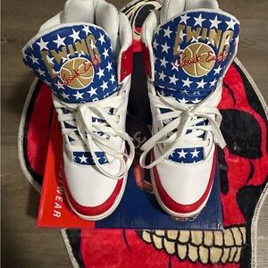 Ewing Athletics Hi 33 " 4th of July "  Red, White, and Blue High-Top Sneakers
